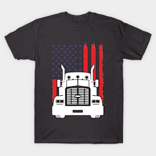 American truck driver T-Shirt